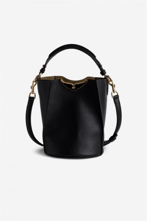 Zadig & Voltaire Borderline Bucket Bag Negras | ZV-256038