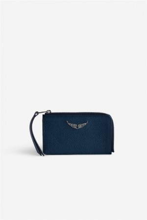 Zadig & Voltaire Card Holder Azul Marino | ZV-255923