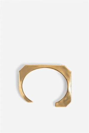 Zadig & Voltaire Cecilia Strass Bangle Doradas | ZV-255867