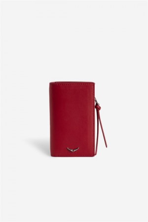 Zadig & Voltaire Compact Eternal Card Holder Rojas | ZV-255914