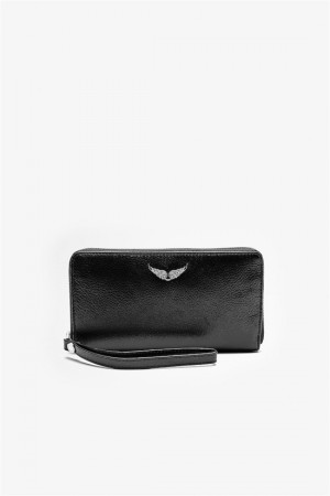 Zadig & Voltaire Compagnon Wallet Negras | ZV-255905