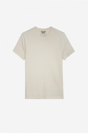 Zadig & Voltaire Jimmy T-shirt Blancas | ZV-256291