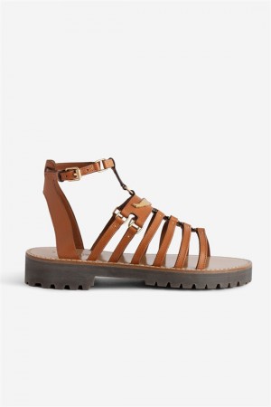 Zadig & Voltaire Joe Sandals Marrones | ZV-255790