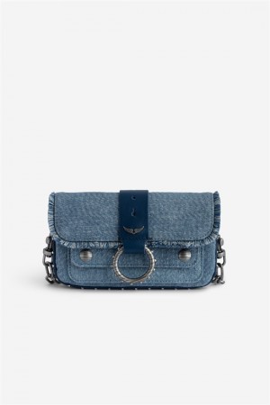 Zadig & Voltaire Kate Wallet Bag Azul Marino | ZV-255976