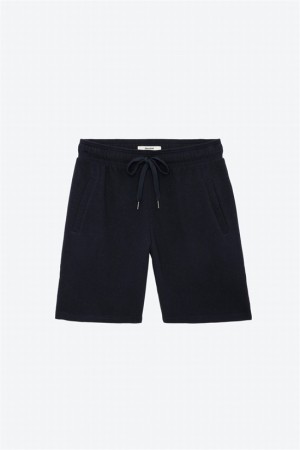 Zadig & Voltaire Party Shorts Azules Oscuro | ZV-255728