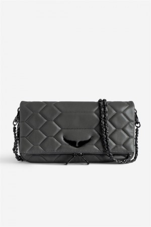 Zadig & Voltaire Rock Xl Mat Bag Negras | ZV-256177