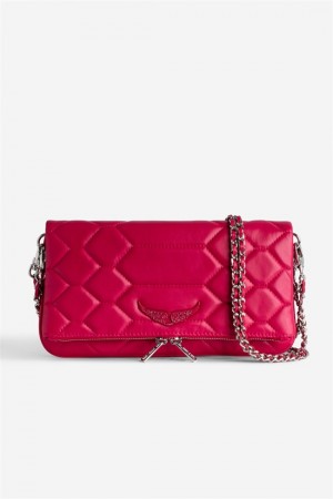 Zadig & Voltaire Rock Xl Mat Bag Rojas | ZV-256178