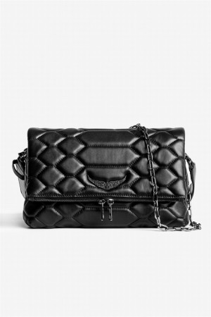 Zadig & Voltaire Rocky Mat Scale Bag Negras | ZV-256113