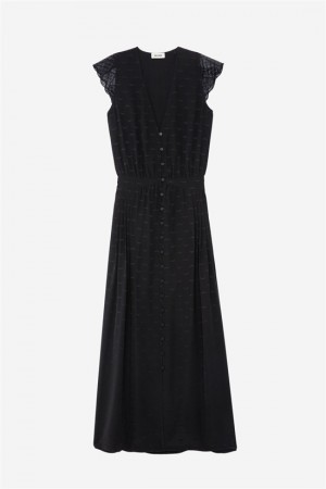 Zadig & Voltaire Rolanys Vestido Negras | ZV-256401