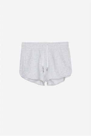 Zadig & Voltaire Smile Shorts Gris | ZV-256218