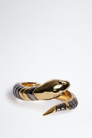 Zadig & Voltaire Snake Bracelet Doradas | ZV-255879