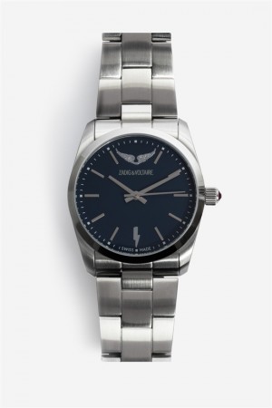 Zadig & Voltaire Time2love Watch Azules Oscuro | ZV-255848