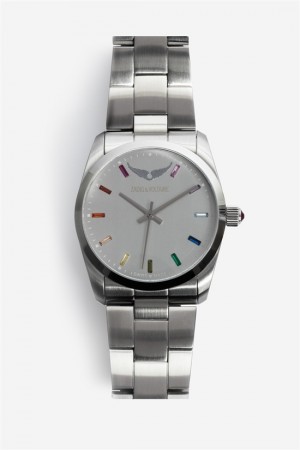 Zadig & Voltaire Time2love Watch Plateadas | ZV-255847