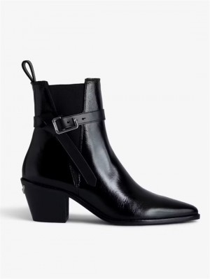 Zadig & Voltaire Tyler Ankle Boots Negras | ZV-255659