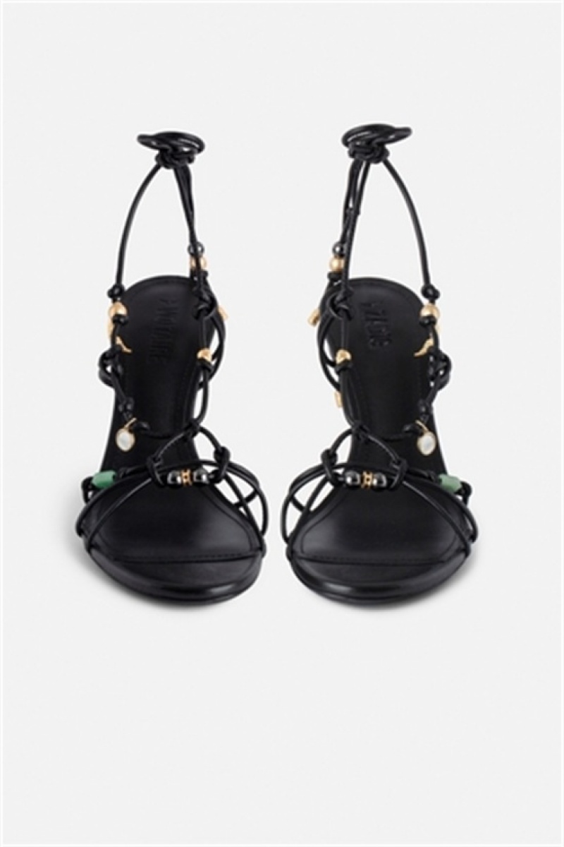 Zadig & Voltaire Alana Sandals Negras | ZV-255782