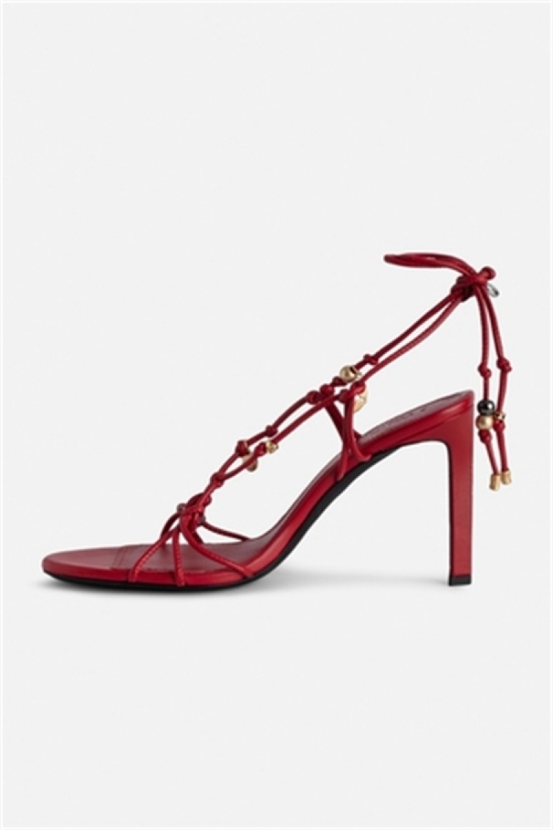 Zadig & Voltaire Alana Sandals Rojas | ZV-255781