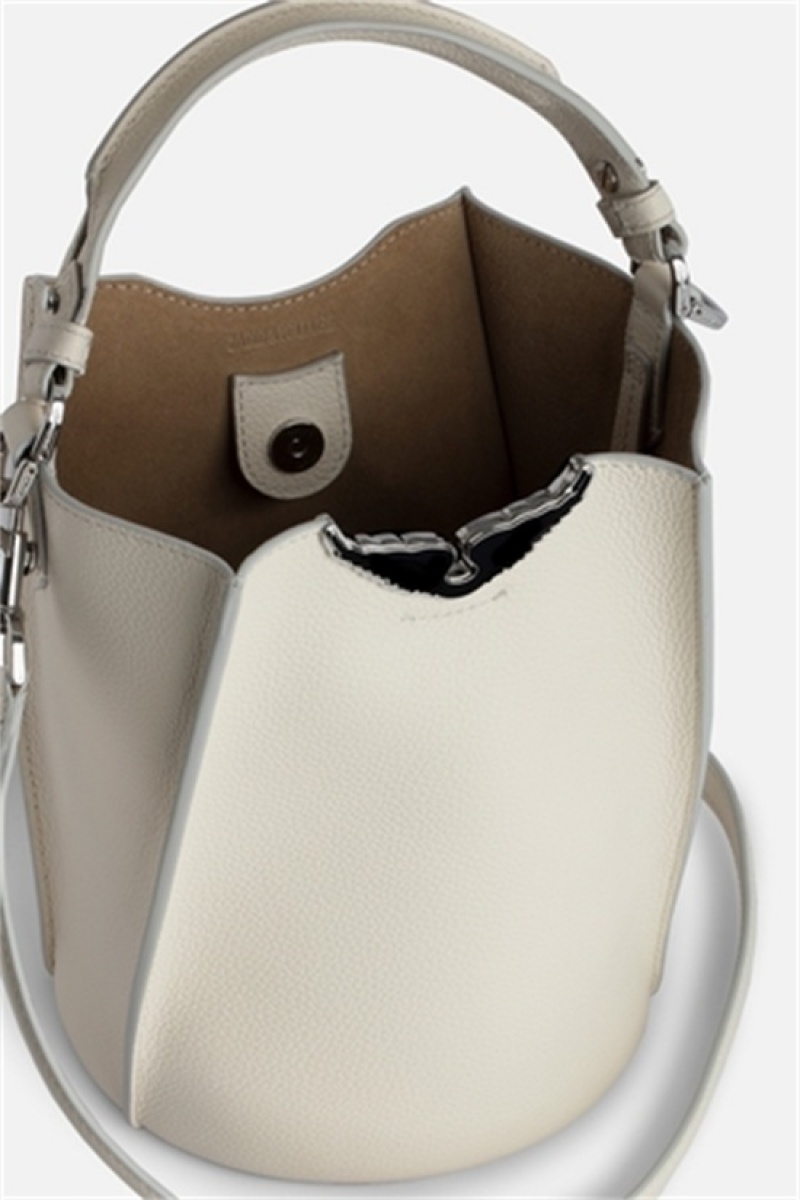 Zadig & Voltaire Borderline Bucket Bag Beige | ZV-256040