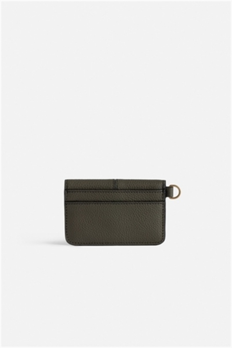 Zadig & Voltaire Borderline Pass Wallet Kaki | ZV-255930