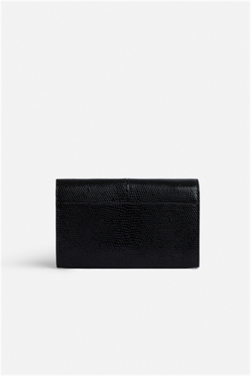 Zadig & Voltaire Borderline Wallet Negras | ZV-255908