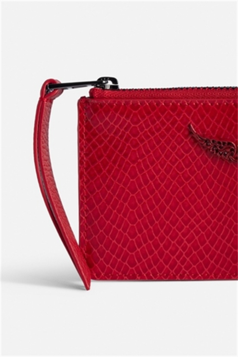 Zadig & Voltaire Card Glossy Wallet Rojas | ZV-255916