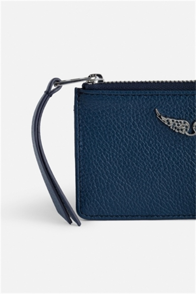 Zadig & Voltaire Card Holder Azul Marino | ZV-255923