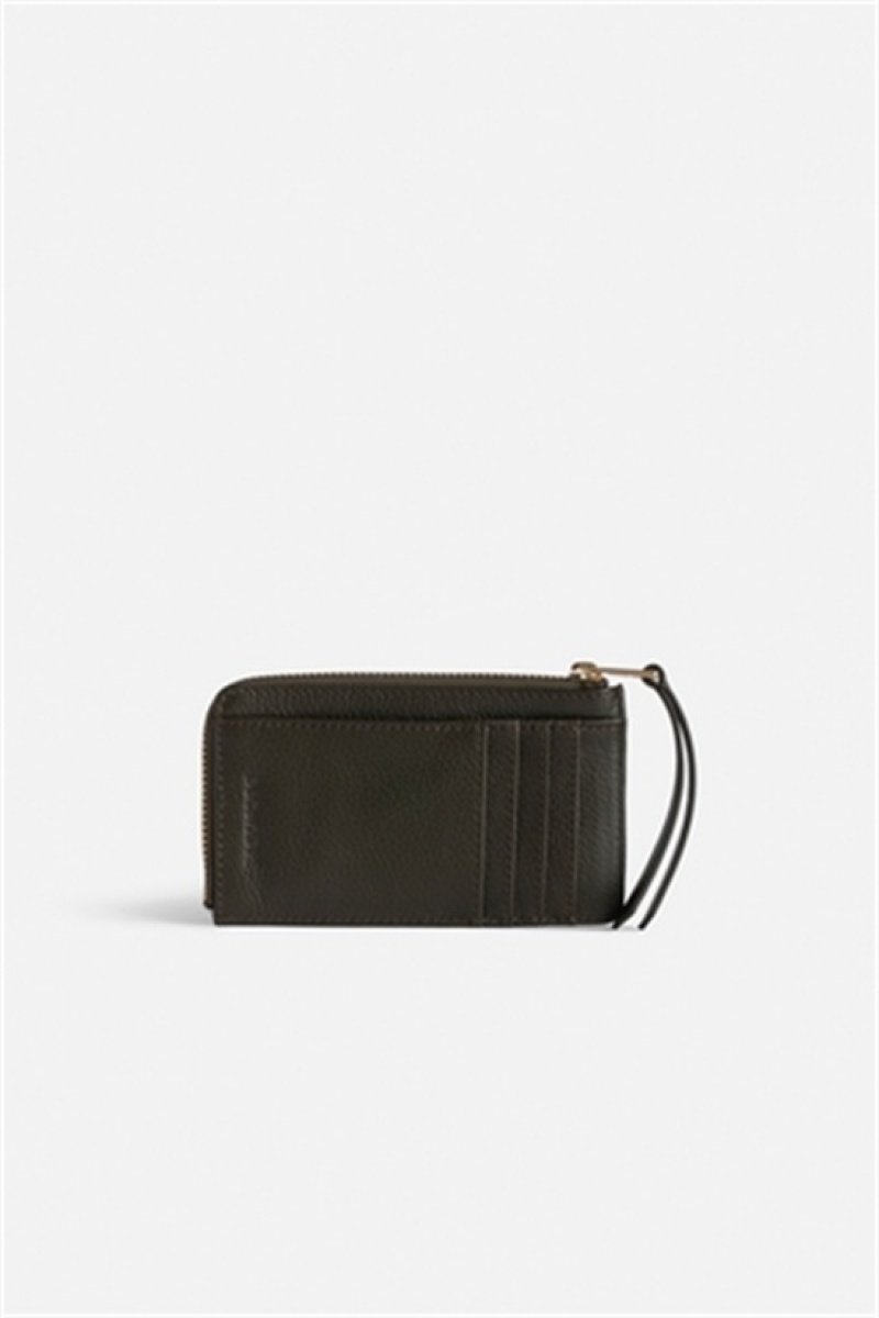 Zadig & Voltaire Card Holder Kaki | ZV-255924