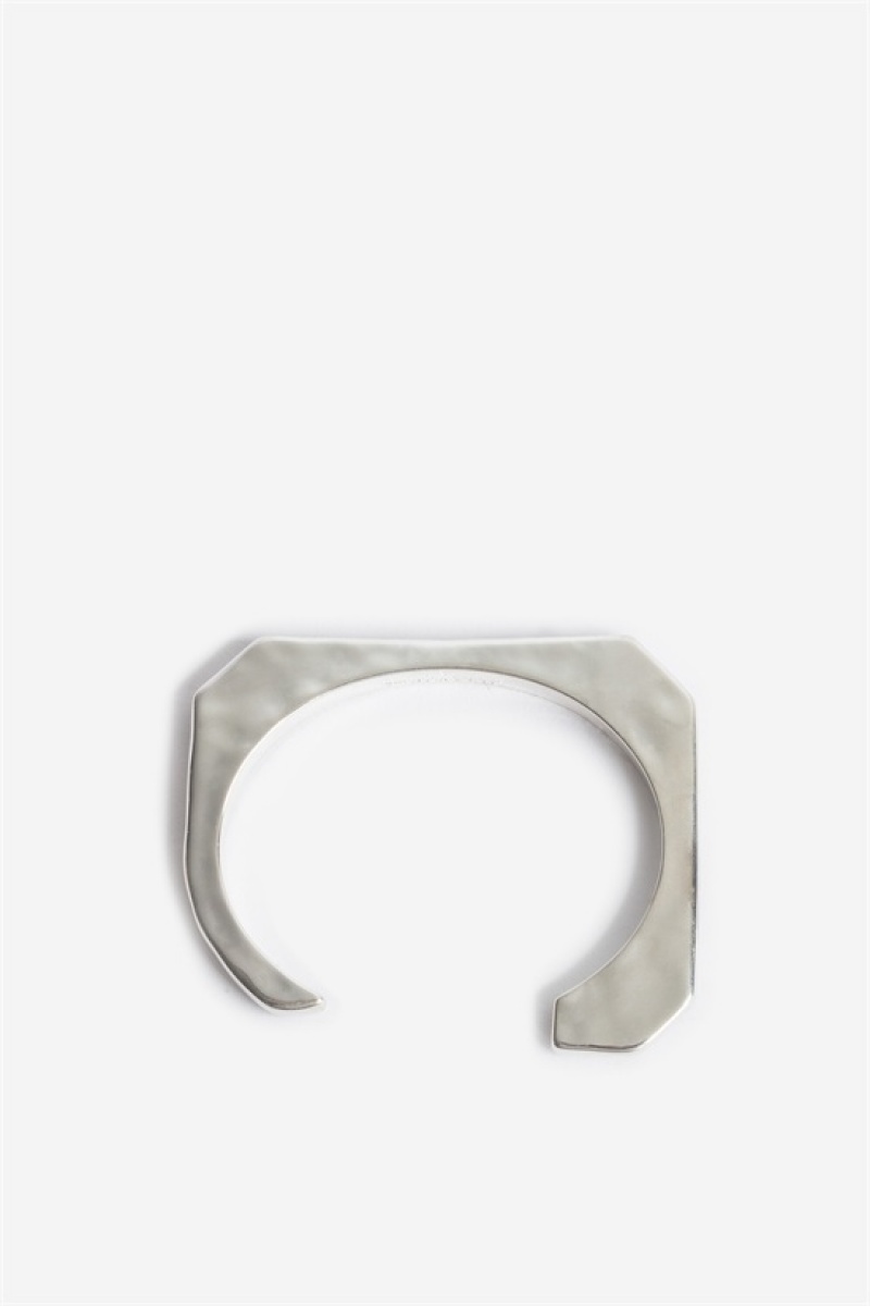 Zadig & Voltaire Cecilia Bangle Plateadas | ZV-255868