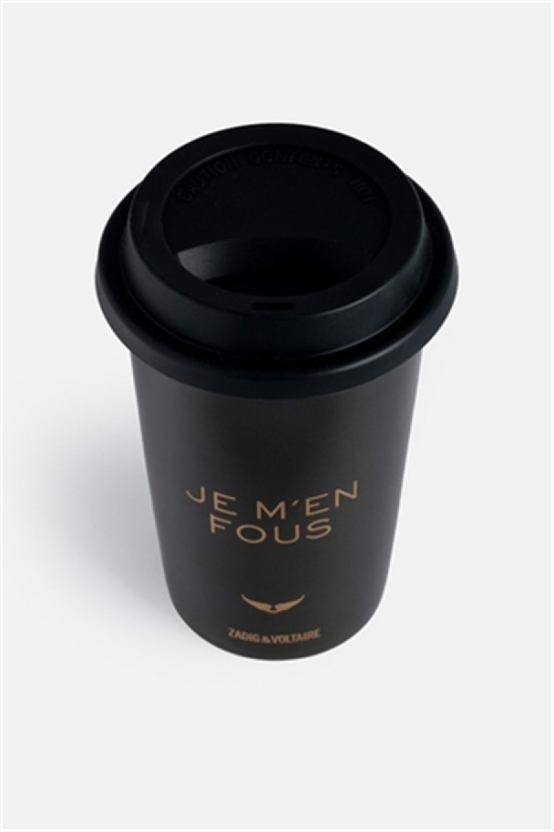 Zadig & Voltaire Cup Of Joy Mug Negras | ZV-255801