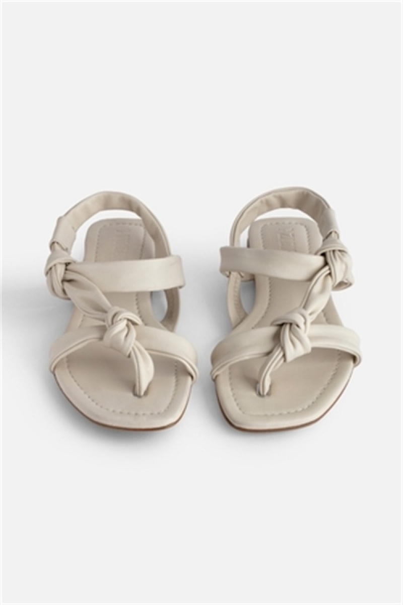 Zadig & Voltaire Forget Me Knot Sandals Beige | ZV-255786