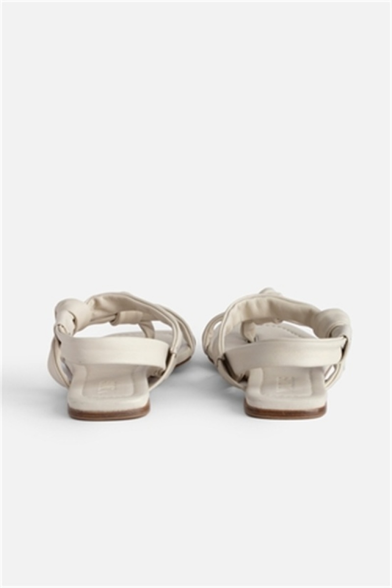 Zadig & Voltaire Forget Me Knot Sandals Beige | ZV-255786