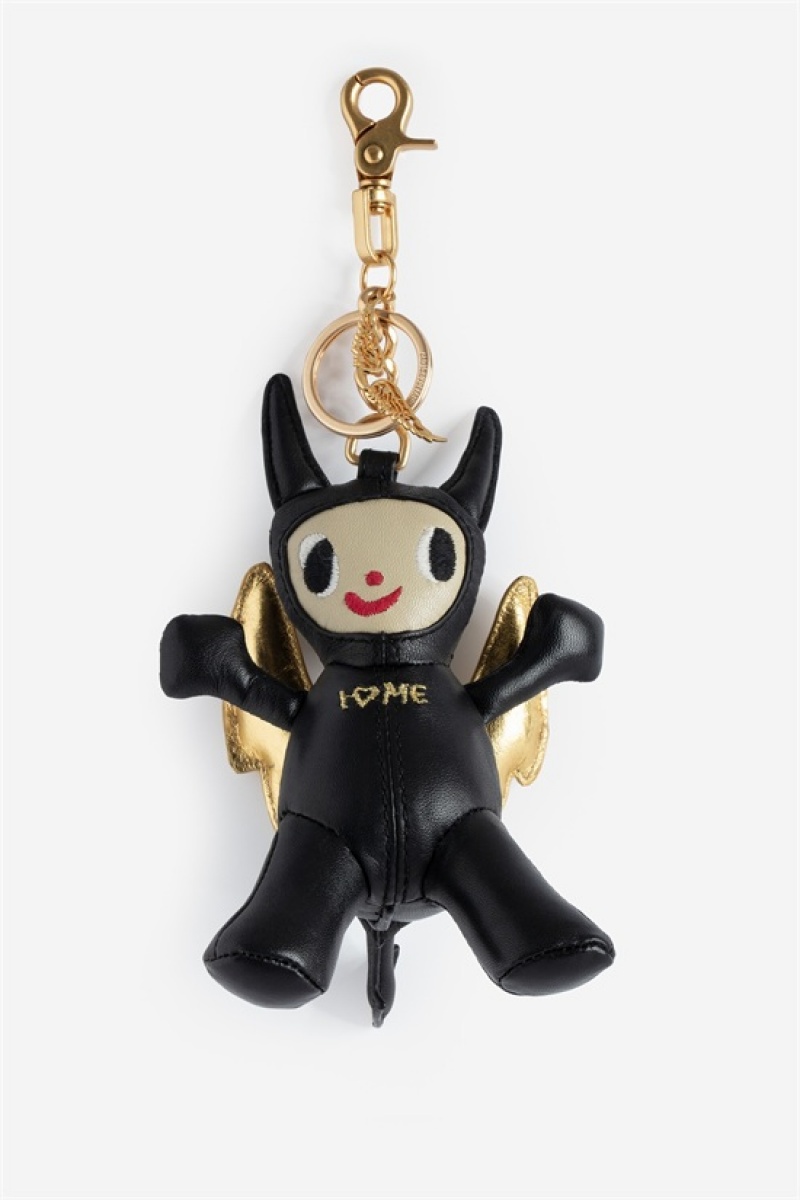 Zadig & Voltaire Happy Devil Key Ring Negras | ZV-255796