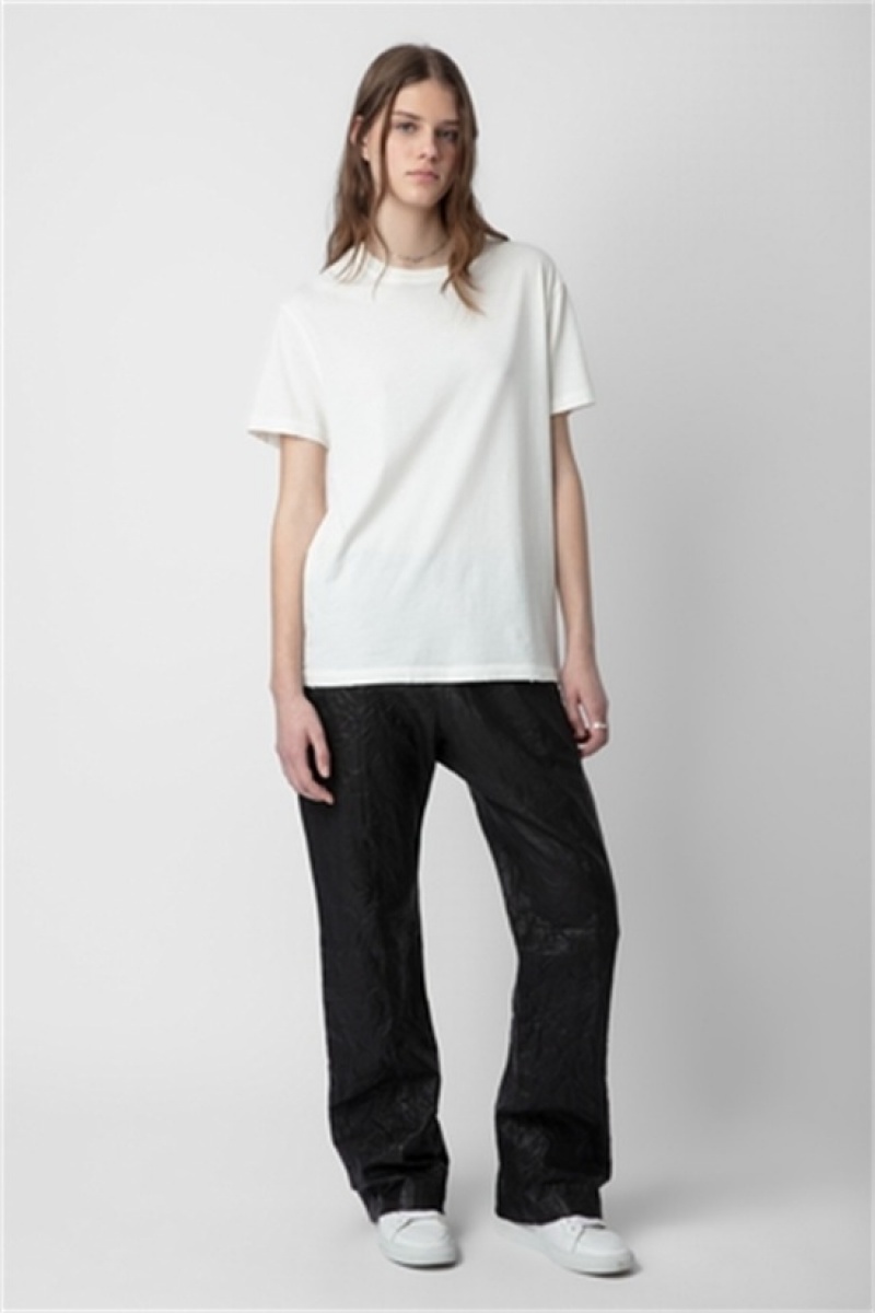 Zadig & Voltaire Jimmy T-shirt Blancas | ZV-256293