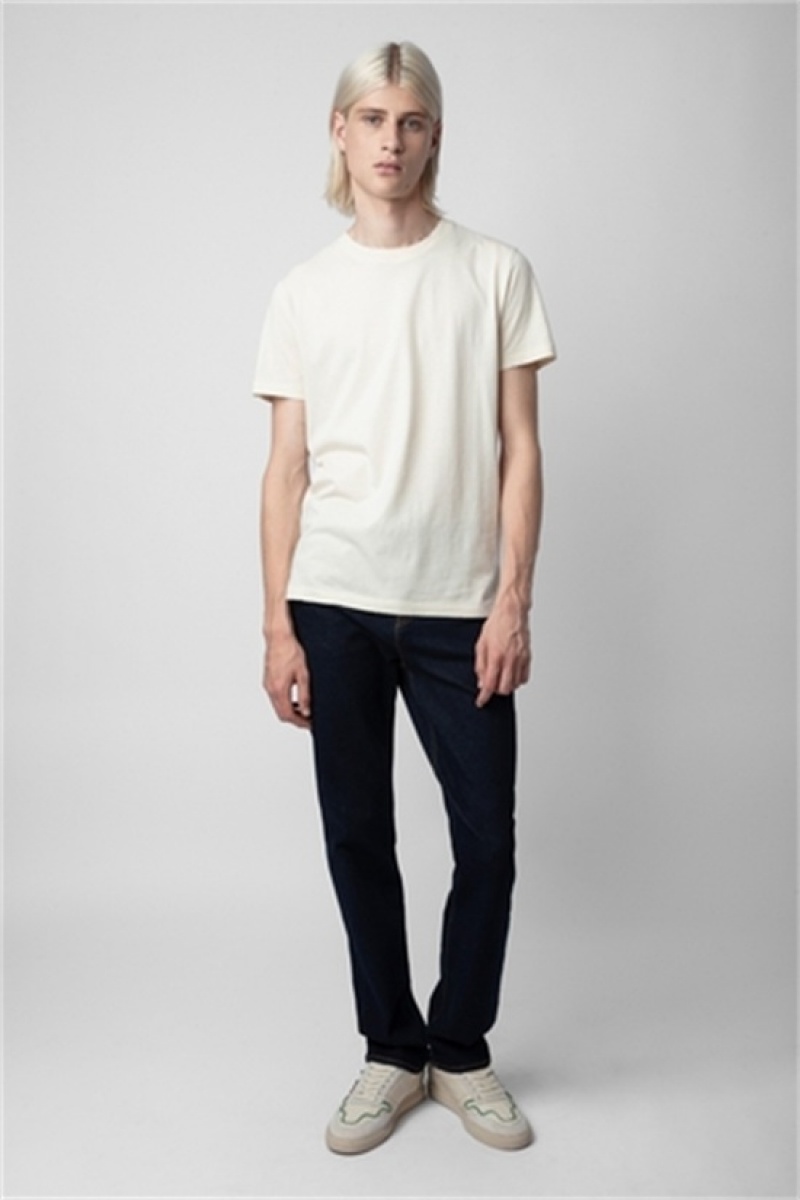 Zadig & Voltaire Jimmy T-shirt Blancas | ZV-256291