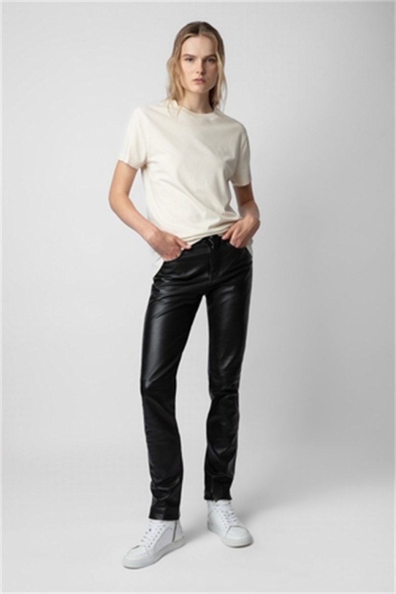 Zadig & Voltaire Jimmy T-shirt Blancas | ZV-255709