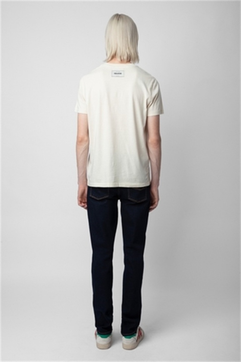 Zadig & Voltaire Jimmy T-shirt Blancas | ZV-255709