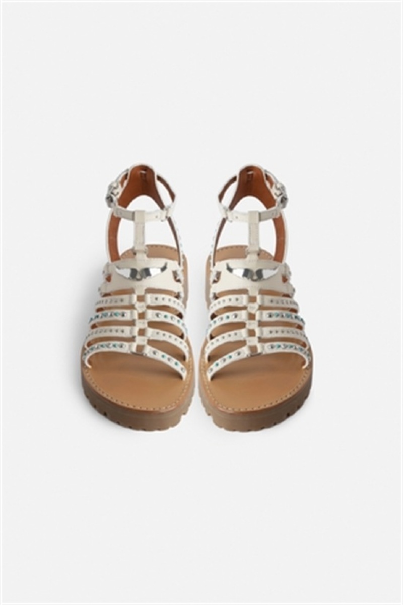 Zadig & Voltaire Joe Sandals Beige | ZV-255792