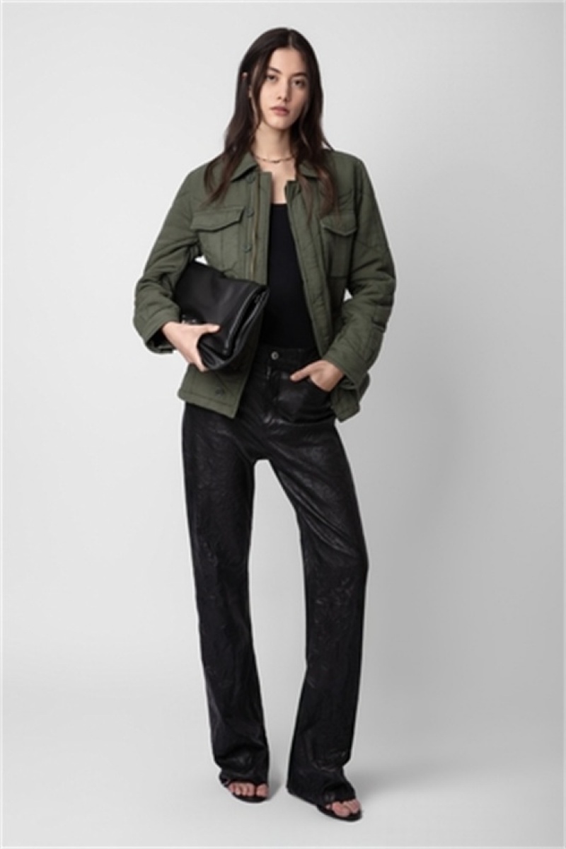 Zadig & Voltaire Kayak Jacket Kaki | ZV-256416