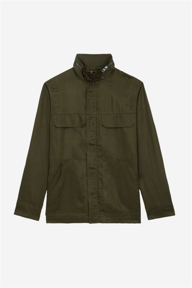 Zadig & Voltaire Kayaka Jacket Verde | ZV-256414