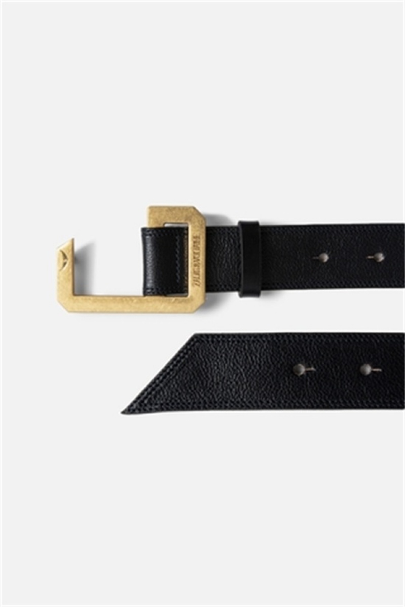 Zadig & Voltaire La Cecilia 35 Mm Belt Azules Oscuro | ZV-255828