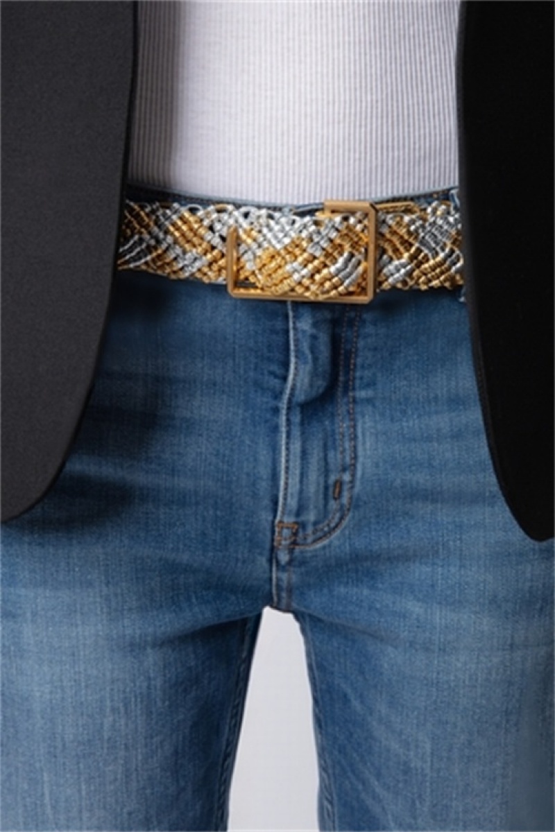 Zadig & Voltaire La Cecilia Obsession Belt Doradas | ZV-255830