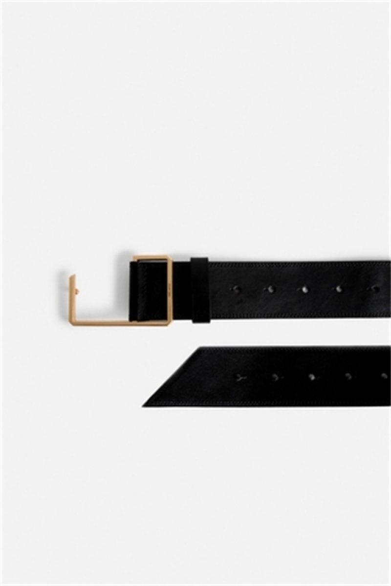 Zadig & Voltaire La Cecilia Obsession Belt Negras | ZV-255825