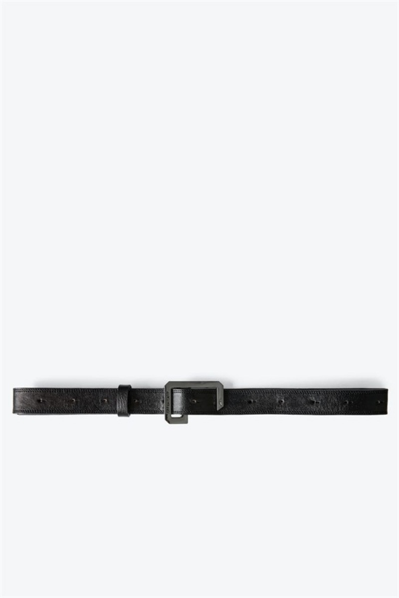 Zadig & Voltaire Le Cecilia Belt Negras | ZV-255832