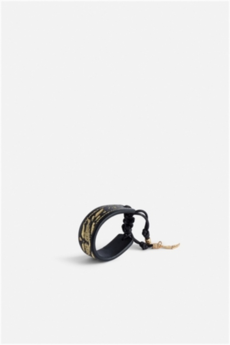 Zadig & Voltaire Lenny Bracelet Negras Doradas | ZV-255901