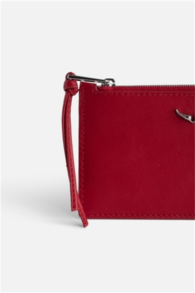 Zadig & Voltaire Long Eternal Coin Wallet Rojas | ZV-255915