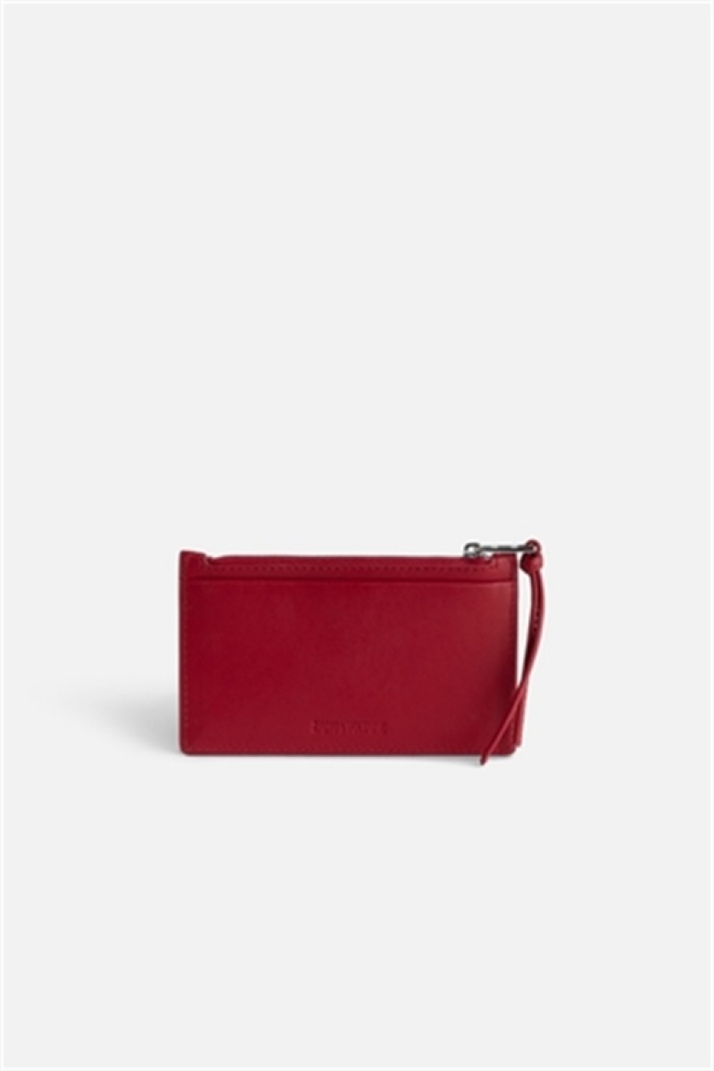 Zadig & Voltaire Long Eternal Coin Wallet Rojas | ZV-255915