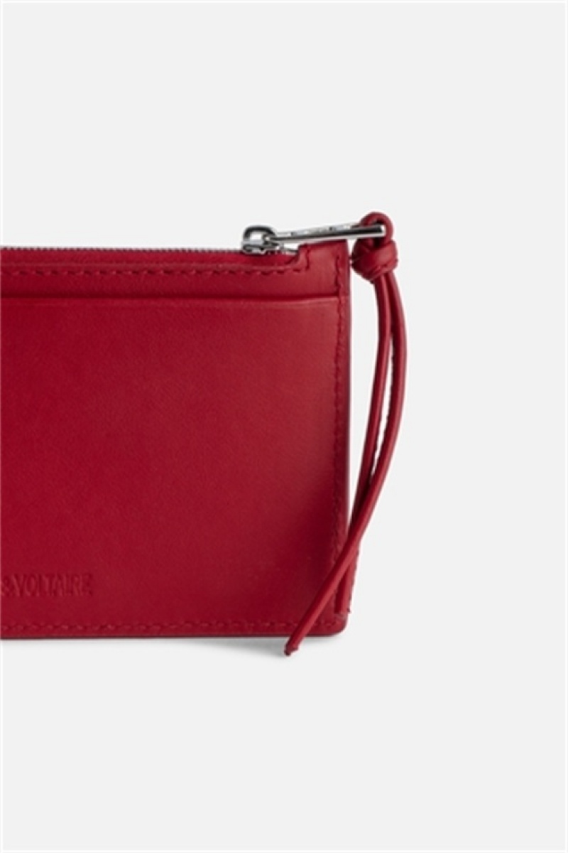 Zadig & Voltaire Long Eternal Coin Wallet Rojas | ZV-255915