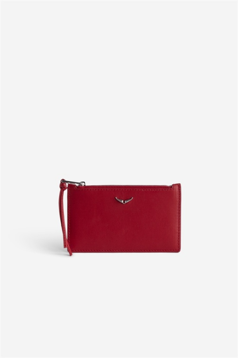 Zadig & Voltaire Long Eternal Coin Wallet Rojas | ZV-255915