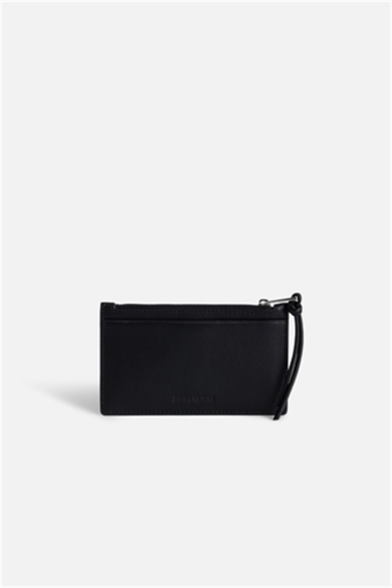 Zadig & Voltaire Long Eternal Coin Wallet Negras | ZV-255912