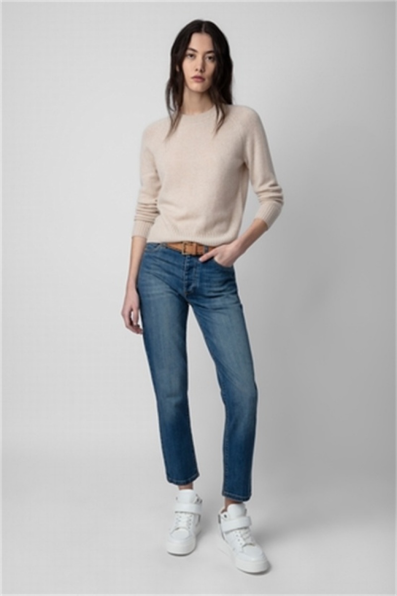 Zadig & Voltaire Mamma Eco Jeans Azules | ZV-256205