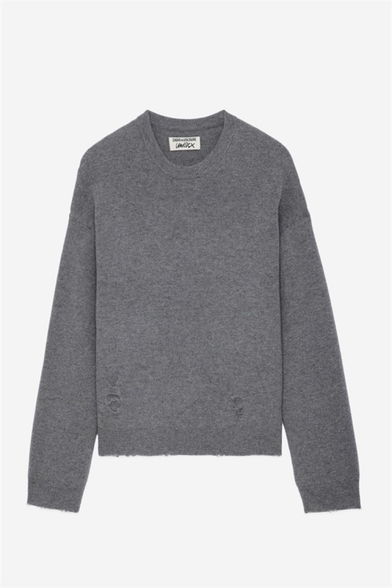 Zadig & Voltaire Marko Jumper Gris | ZV-255761